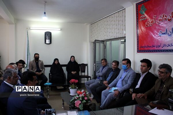 حضور معاون پرورشی و فرهنگی سیستان و بلوچستان در سازمان دانش آموزی