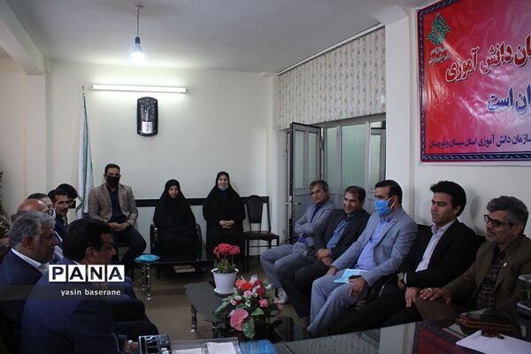 حضور معاون پرورشی و فرهنگی سیستان و بلوچستان در سازمان دانش آموزی
