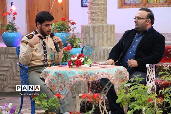 حضورپیشتازان سازمان دانش آموزی خراسان جنوبی دربرنامه زنده تلویزیونی ماه مهربانی