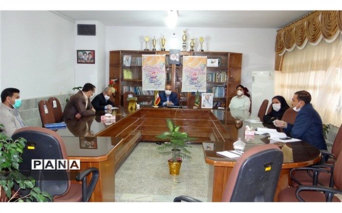 جلسه ستاد امتحانات در آموزش و پرورش شیروان برگزار شد