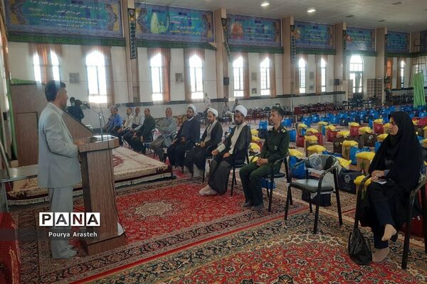 رزمایش مواسات به همت مرکز نیکوکاری شهرستان خوسف استان خراسان جنوبی