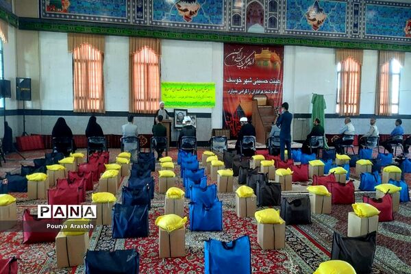 رزمایش مواسات به همت مرکز نیکوکاری شهرستان خوسف استان خراسان جنوبی