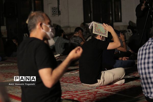 مراسم احیای شب نوزدهم ماه رمضان در مصلی بزرگ کیش