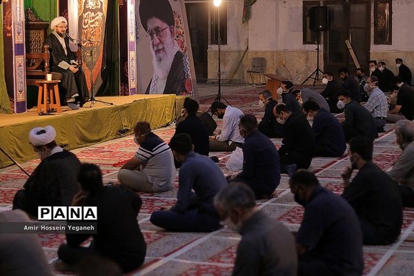 مراسم احیای شب نوزدهم ماه رمضان در مصلی بزرگ کیش