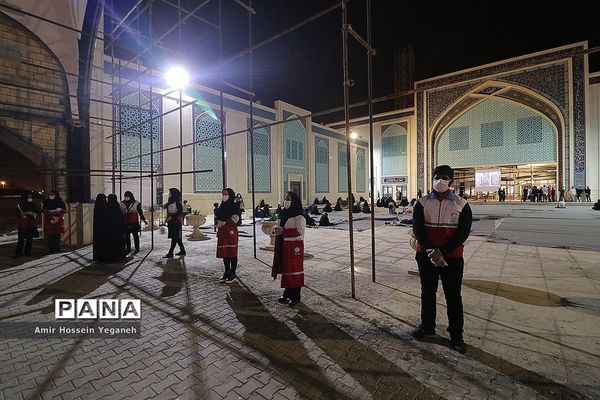 مراسم احیای شب نوزدهم ماه رمضان در مصلی بزرگ کیش