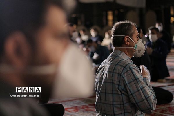 مراسم احیای شب نوزدهم ماه رمضان در مصلی بزرگ کیش