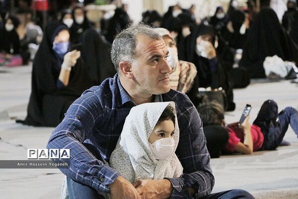 مراسم احیای شب نوزدهم ماه رمضان در مصلی بزرگ کیش