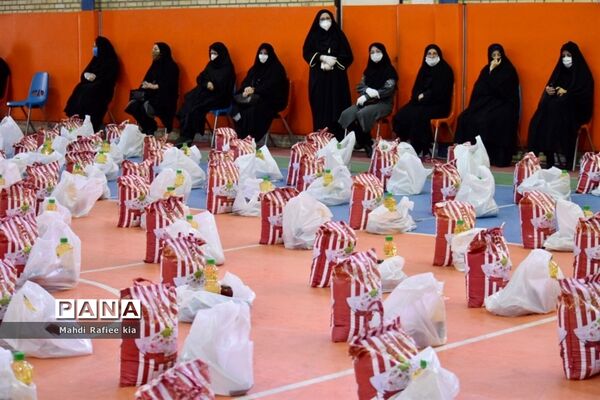 رزمایش  کمک مومنانه آموزش وپرورش ناحیه ٣