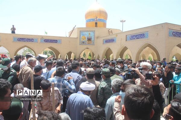 تشییع ناوبان یکم شهید اسماعیل پور خسرو از شهدای ناو کُنارک در شهرستان داراب -2