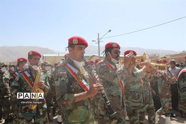 تشییع ناوبان یکم شهید اسماعیل پور خسرو از شهدای ناو کُنارک در شهرستان داراب -2