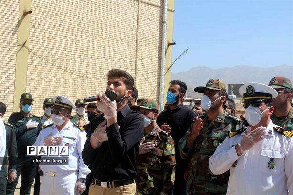 تشییع ناوبان یکم شهید اسماعیل پور خسرو از شهدای ناو کُنارک در شهرستان داراب -2