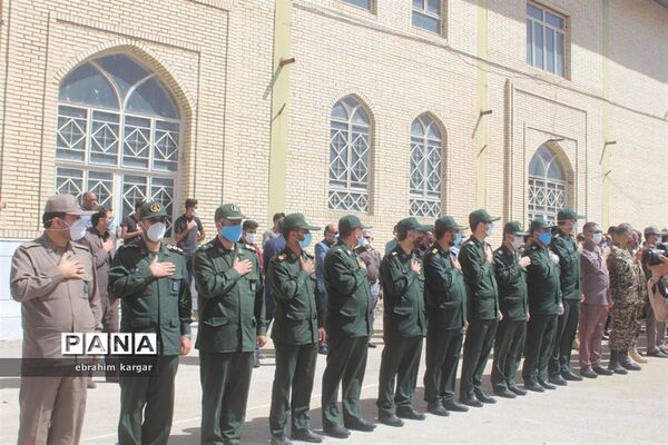 تشییع ناوبان یکم شهید اسماعیل پور خسرو از شهدای ناو کُنارک در شهرستان داراب -2