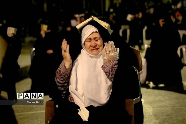مراسم احیای شب ۲۱ رمضان در خیابان های مشهد