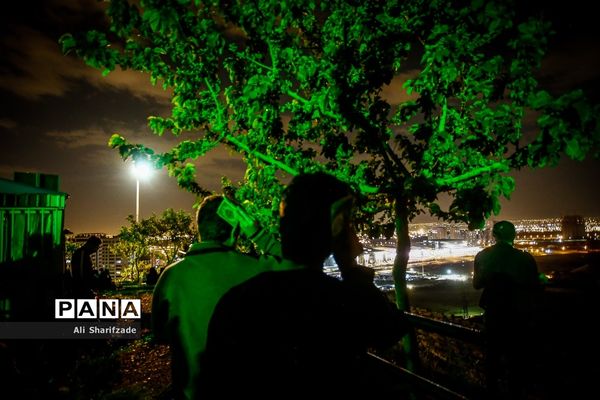 احیای شب بیست و یکم ماه رمضان در مقبره الشهدای چیتگر