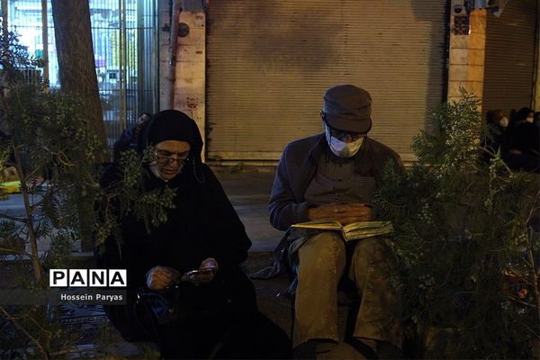 احیای شب بیست و یکم ماه رمضان در تهران