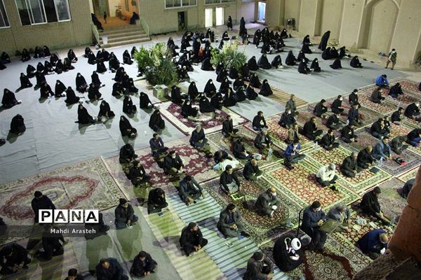 شب احیا بیست و یکم ماه رمضان درمساجدشهرستان خوسف استان خراسان جنوبی