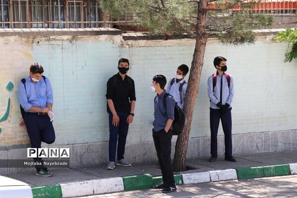 بازگشایی مدارس مشهد و حضور دانش‌آموزان جهت رفع اشکال