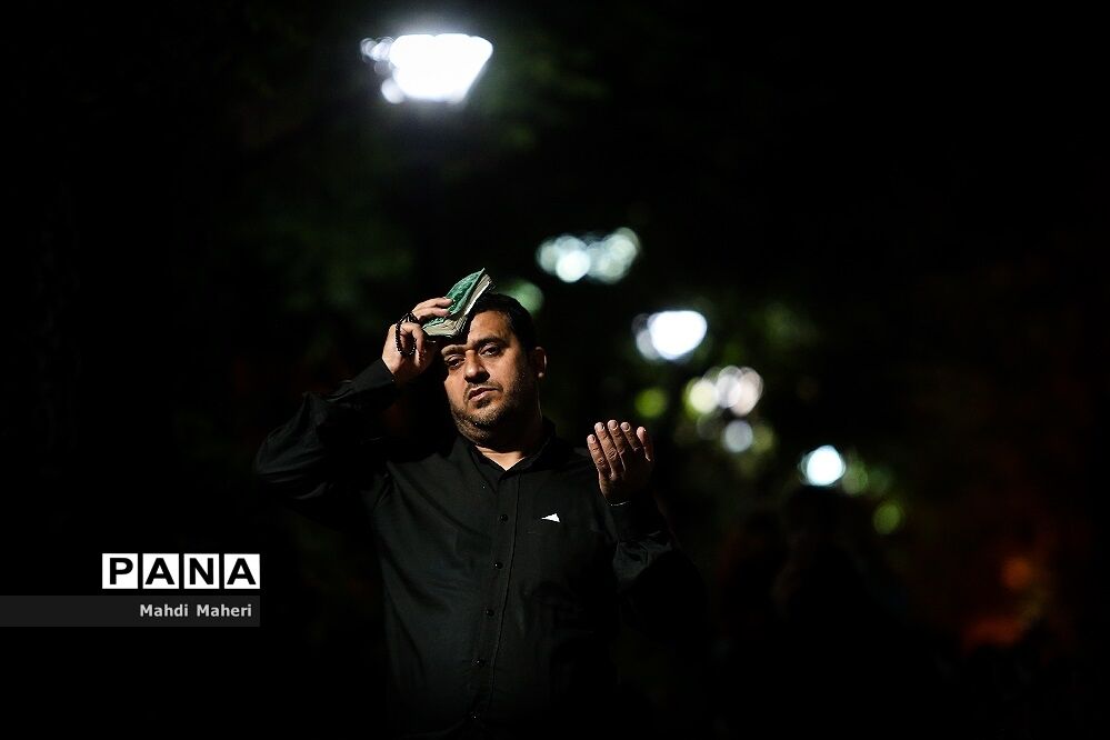 احیای شب بیست و سوم ماه مبارک رمضان در مسجد ارک