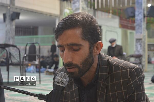 مراسم عزاداری شب بیست و سوم ماه مبارک رمضان در مسجد امام حسین علیه السلام بیرجند