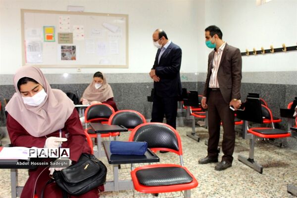بازدید مدیرکل آموزش و پرورش استان بوشهر از بازگشایی دبیرستان شهیده سهام خیام بوشهر