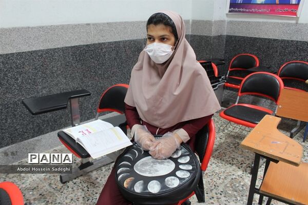 بازدید مدیرکل آموزش و پرورش استان بوشهر از بازگشایی دبیرستان شهیده سهام خیام بوشهر