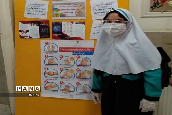 حضور داوطلبانه دانش‌آموزان منطقه 13 در کلاس درس