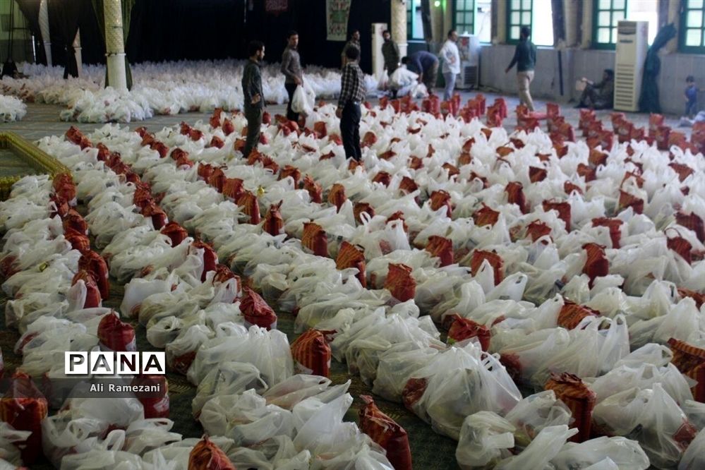 آماد‌ سازی دور سوم  کمک‌های مومنانه در حسینیه عاشقان ثارالله قائمشهر