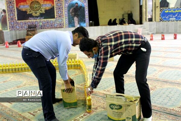 آماد‌ سازی دور سوم  کمک‌های مومنانه در حسینیه عاشقان ثارالله قائمشهر