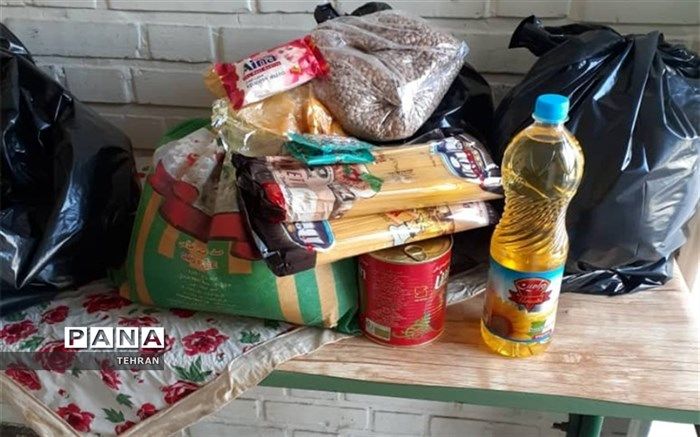 کمک مومنانه و همدلانه در دبیرستان ابوریحان منطقه 14