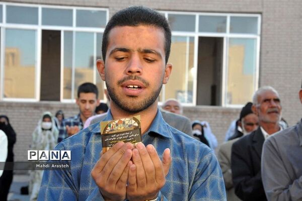 اقامه نماز عیدسعید فطر در شهرستان خوسف استان خراسان جنوبی