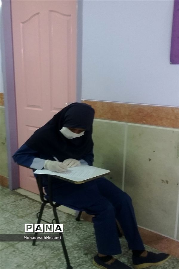 برگزاری امتحانات پایه نهم با رعایت پروتکل‌های بهداشتی