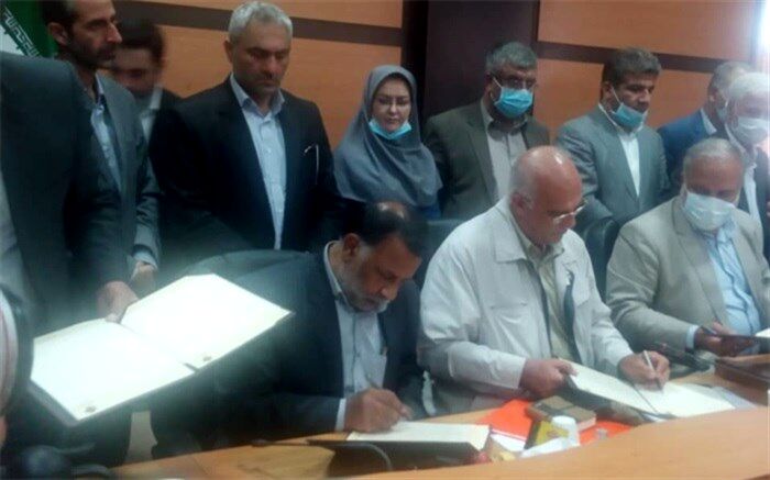آیین کلنگ‌زنی همزمان ۸ پروژه بزرگ شبانه روزی در سیستان وبلوچستان از طریق ویدئو کنفرانس