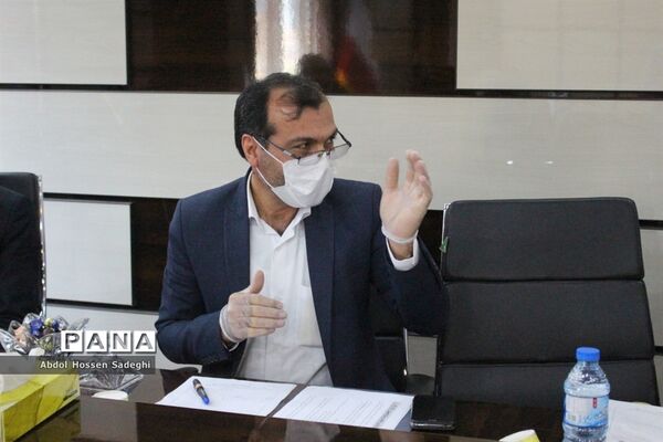 جلسه ستاد شاهد آموزش و پرورش استان بوشهر