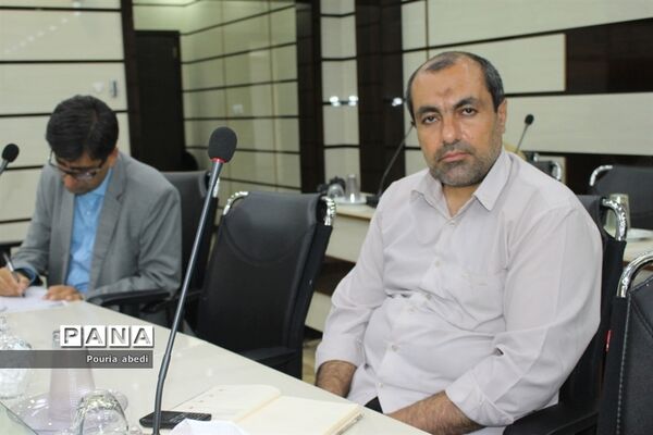 جلسه ستاد اوقات فراغت آموزش و پرورش استان بوشهر