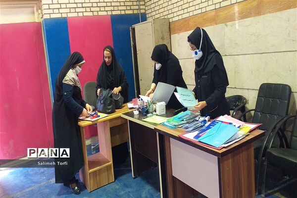 بازدید ازحوزه‌های امتحانی جهت آماده سازی و برگزاری امتحانات نهایی دوازدهم درشهرستان حمیدیه
