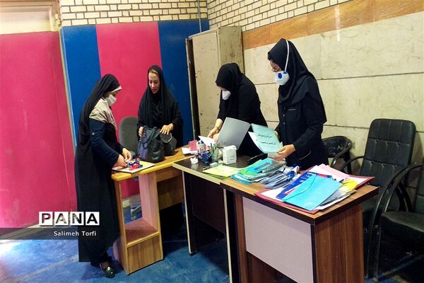 بازدید ازحوزه‌های امتحانی جهت آماده سازی و برگزاری امتحانات نهایی دوازدهم درشهرستان حمیدیه