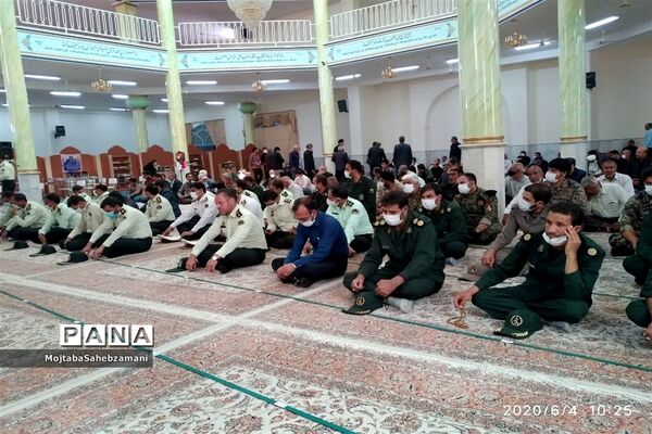 مراسم یادبود ارتحال امام خمینی ( ره ) و 15 خرداددر مسجد جامع شهرستان کاشمر