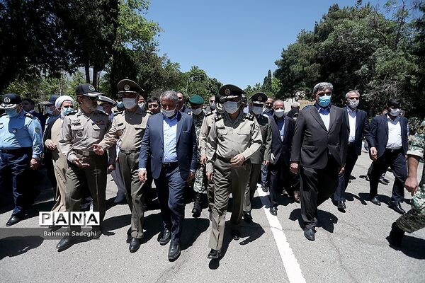 آیین آغاز عملیات احداث بوستان ارتش و تبدیل پادگان ۰۶ به فضای سبز