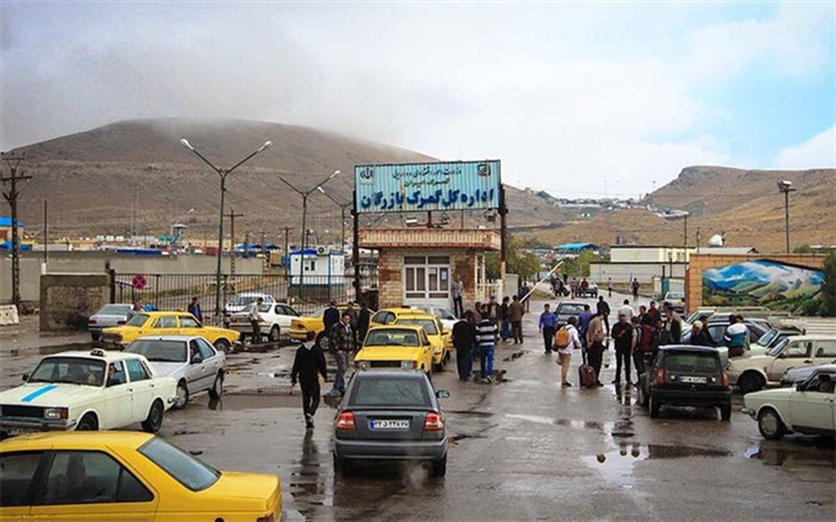کرونا تردد مسافر از مرز بازرگان را ۸۱ درصد کاهش داد