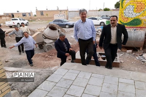 سفر یک روزه مدیرکل نوسازی، توسعه و تجهیز مدارس استان خراسان رضوی به شهرستان کلات نادر