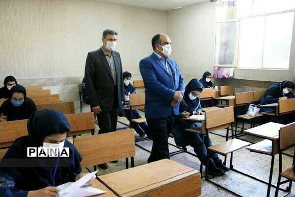 امتحانات نهایی قزوین با چاشنی مقابله با کرونا