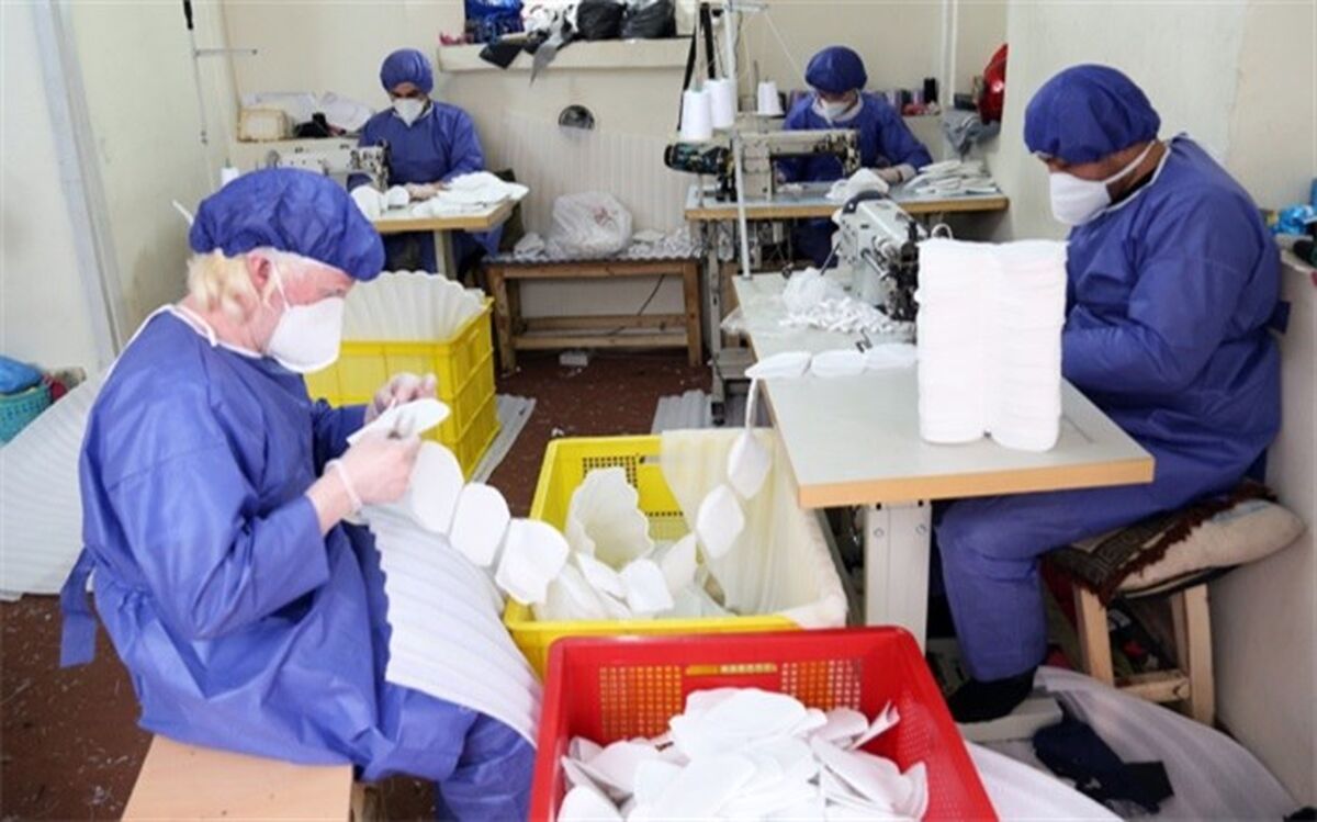 خیرین ۲ میلیون ماسک در بیمارستان های کشور توزیع کردند