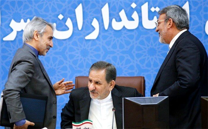 دستور جهانگیری به نوبخت و رحمانی‌فضلی برای مقابله با آتش‌سوزی در جنگل‌ها