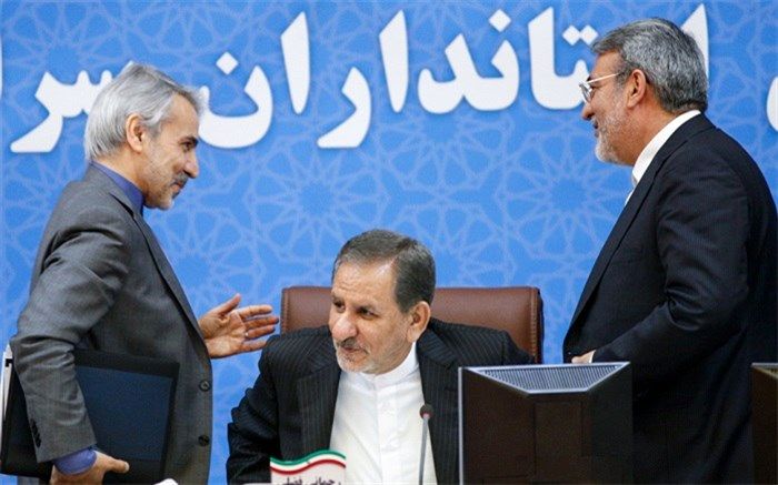 دستور جهانگیری به نوبخت و رحمانی‌فضلی برای مقابله با آتش‌سوزی در جنگل‌ها