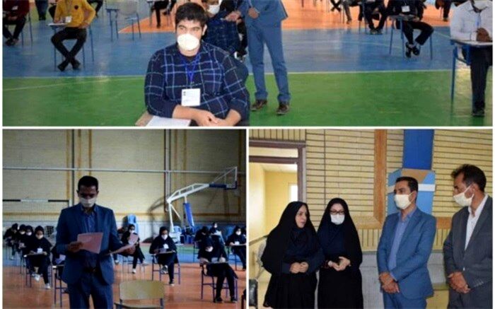 بازدید از حوزه های امتحانات نهایی شهرستان بن