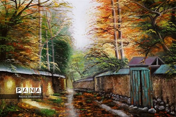 نمایشگاه مجازی نقاشی دانش‌آموزان برتر استان فارس