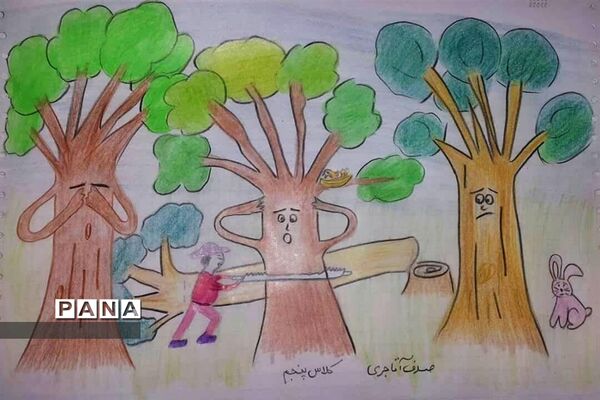 فراخوان نقاشی با( محوریت محیط زیست) در شهرستان امیدیه