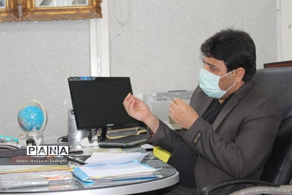 نشست هم‌اندیشی کارکنان سازمان دانش آموزی استان بوشهر با محوریت تولید محتوا جهت شبکه آموزش دانش آموزی ( شاد )