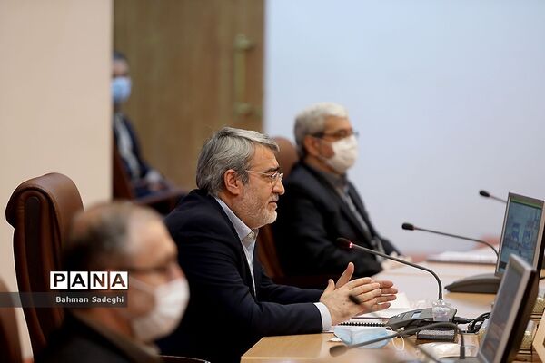 نشست ویدِئو کنفرانس مشترک ستاد انتخابات کشور با استانداران سراسر کشور