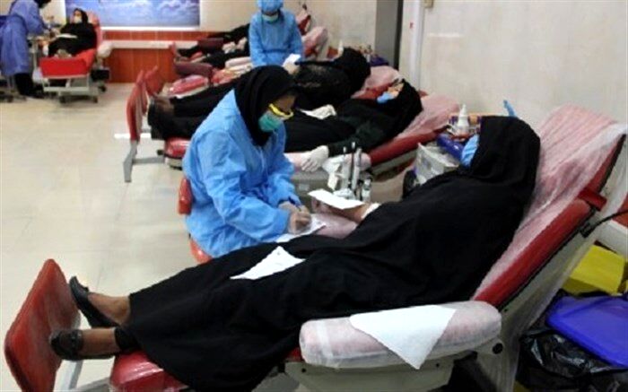 بانوان زنجانی به پویش اهدای خون پیوستند
